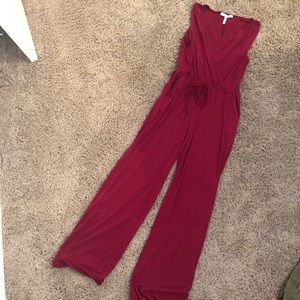 BCBG Wine Jumpsuit